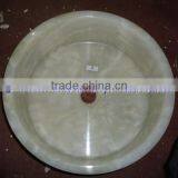 Stylaish PURE WHITE ONYX ROUND BOWL SHAPED SINKS AND BASINS thumbnail-4