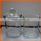 High Quality Clear Candle Container With Lid thumbnail-1