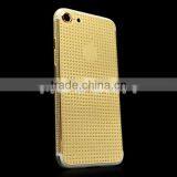 Luxury 24k Gold Plated Back Housing, Full Diamond Gold Housing for IPhone 7 thumbnail-1