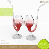 Heat-Resistant Professional Custom Handle Wine Glass Cup thumbnail-1