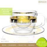 Custom Printed High Quality Glass Antique Tea Set thumbnail-6