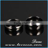 Simple Design 8mm Width Blue/gold/silver/black Wholesale Stainless Steel Ring Blanks thumbnail-5