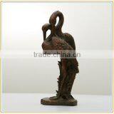 Custom Popular Vintage Resin Crane Garden Statue Decor thumbnail-3