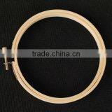 New Products High Quantity Custom Round Bamboo Embroidery Hoop for Clothes Accessories Wholesale Made in China thumbnail-1