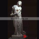 The Sad Woman White Marble Statue Indoor Decoration thumbnail-1