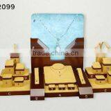 China Exhibitor Organizer for Shop Counter and Store Window Leather Jewelry Display Set thumbnail-2