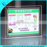 A2 Acrylic Photo Frame LED Crystal Light Frame Light Box thumbnail-2