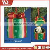 Wholesale Jewelry Box Polyresin Craft Present Hanging Names Resin Christmas Ornaments Wholesale thumbnail-4