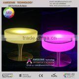 Modern Style Color Changing Led Plastic Outdoor Bar Furniture Table thumbnail-2