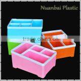 Home Storage Plastic Cosmetic Organizer Display Case Box Office Supplies Box thumbnail-1