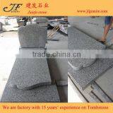Grey Granite Wave Cover Plate Poland Style Tombstone & Monument thumbnail-1
