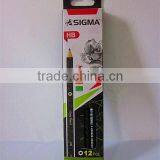 HB Graphite Wood Pencil With Eraser thumbnail-2