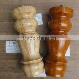 KMJ-2215 Different Designs of OAK Wooden Legs for Billiard Table ,pool Table Game Legs thumbnail-1