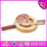 2017 New Products Children Pretend Play Wooden Cooking Toys W10B179 thumbnail-3