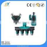 Rubber Moulded 4 Way Metal Hose Splitter thumbnail-1