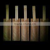 Semi-closed Brown Paper Disposable Bamboo Chopsticks thumbnail-1