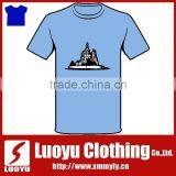 Mens Fashion High Quality Polyester o Neck Soft t Shirts thumbnail-1