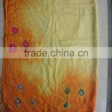 Ombre Dyed Cotton Scarf thumbnail-6