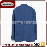 Casual Men'S Two Button Single Vent Fashion Suit Jacket Blazer For Sale thumbnail-3