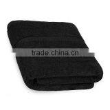 100% Cotton Promotion Black Color Hotel Custom Cooling Quick Dry Towel thumbnail-2