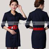 Custom Nice and Chantilly Stewardess Flight Attendant Airline Dress Design Wholesaele thumbnail-4