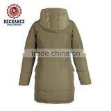 Women's New Design Outdoor Winter Down Coat With Horn Button thumbnail-2