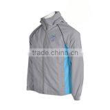ISO 9001 Warm Custom Waterproof Windbreaker Sliver Jacket thumbnail-2