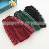 Spring Solid Color Cotton Tutu Girls Skirt Leggings thumbnail-2