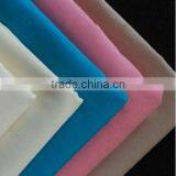 T/C FABRIC POLYESTER/COTTON 80%/20%45x45/110x76 45'' BLEACH/WHITE,DYED FOR POCKETING FABRIC