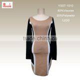 Hot Sale!Jacquard Sweater 80%Viscose 20%Polyester Design for Women Sweater in the Autumn thumbnail-1