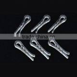 4.1*1.2cm Garment Accessory Transparent Plastic Clips for Packing thumbnail-1