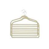 Velvet Pants Hangers, Flocked Pants Hangers (LD-P006) thumbnail-1