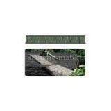 Decorative Grid Lightweight Metal Roof Tiles / Roman Villa Roofing Tiles thumbnail-1
