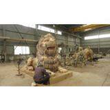 Bronze Casting Art Lion Sculpture for Royal Decor in Garden thumbnail-2