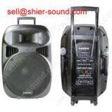 PA system wireless speaker with rechargable battery AK15-309