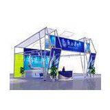Custom Recyclable Exhibition Booth Display , Island Truss Trade Show Booths