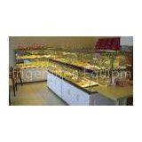 2M Sliding Door Commercial Cake Display Freezer Showcase Two Layers