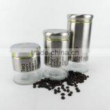 High Quality Stainless Steel Spice Sugar Salt Pepper Coffee Storage Bottle Glass Food Storage Jar thumbnail-6