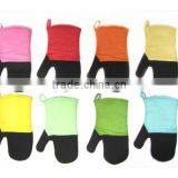 Wholesale Colorful Cotton Twill Oven Mitt And Pure Color Neoprene Oven Gloves thumbnail-5