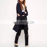 New Arrival Button Fastening Longline Coats and Jackets for Women thumbnail-5