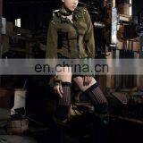 Steampunk Military Style Legwarmers Stockings thumbnail-4
