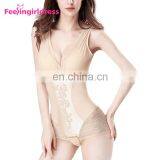 Wholesale Price Price Nude V Neck Sleeveless Nylon Women Underwear Body Shaper Slimming thumbnail-2