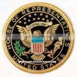 Zari Hand Embroidery Emblems Badges