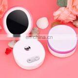 OEM Portable Magnifying Lamp Vapor Mini Facial Steamer Magnifying Lamp Facial Sprayer Can be Used Anywhere thumbnail-4