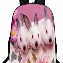 Wholesale Cheap Lightweight High Quality Polyester Printed Animal Backpack for Children thumbnail-2