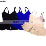 Jenny Fashion Wholesale 2016 New White Black Blue Beige Red Sey Cute Women Strap Bandage Bustier Crop Tops thumbnail-1