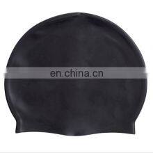 Manufacturers Direct Waterproof Elastic Silicone Swimming Cap Swimming Cap Solid Color Custom Icon thumbnail-4