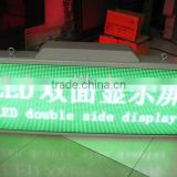 Double side LED moving display sign