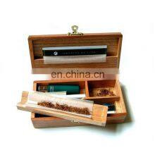 Factory Price Logo and Color Customizable Wooden Humidor Wooden Cigar Packaging Box thumbnail-5