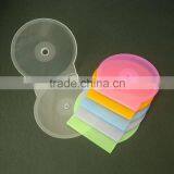 Slim Clamshell Clear Round Plastics cd Dvd Case thumbnail-5
